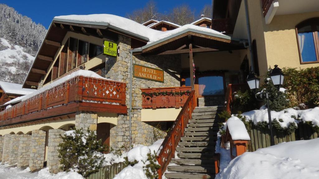Hotel Ancolie - Champagny En Vanoise La Plagne Exterior foto